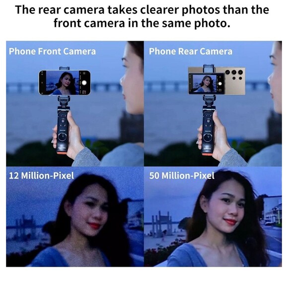 Newmowa Phone Vlog Selfie Monitor Screen Magnetic Phone Holder Samsung ONLY - Picture 9 of 10